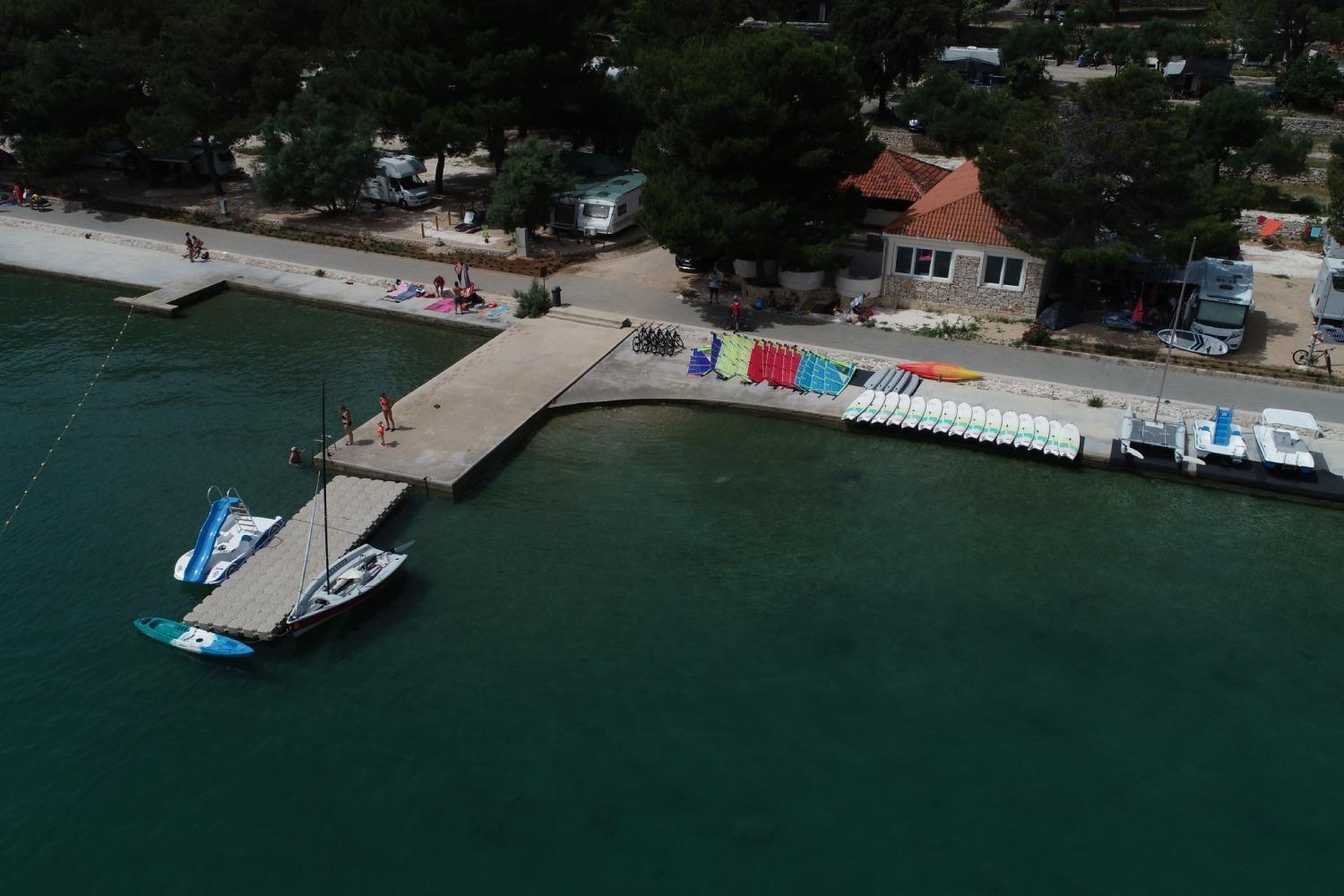 Mobilheim Andrea Wunderschoene Ferienwohnung Direkt Am Meer Jezera Esterno foto