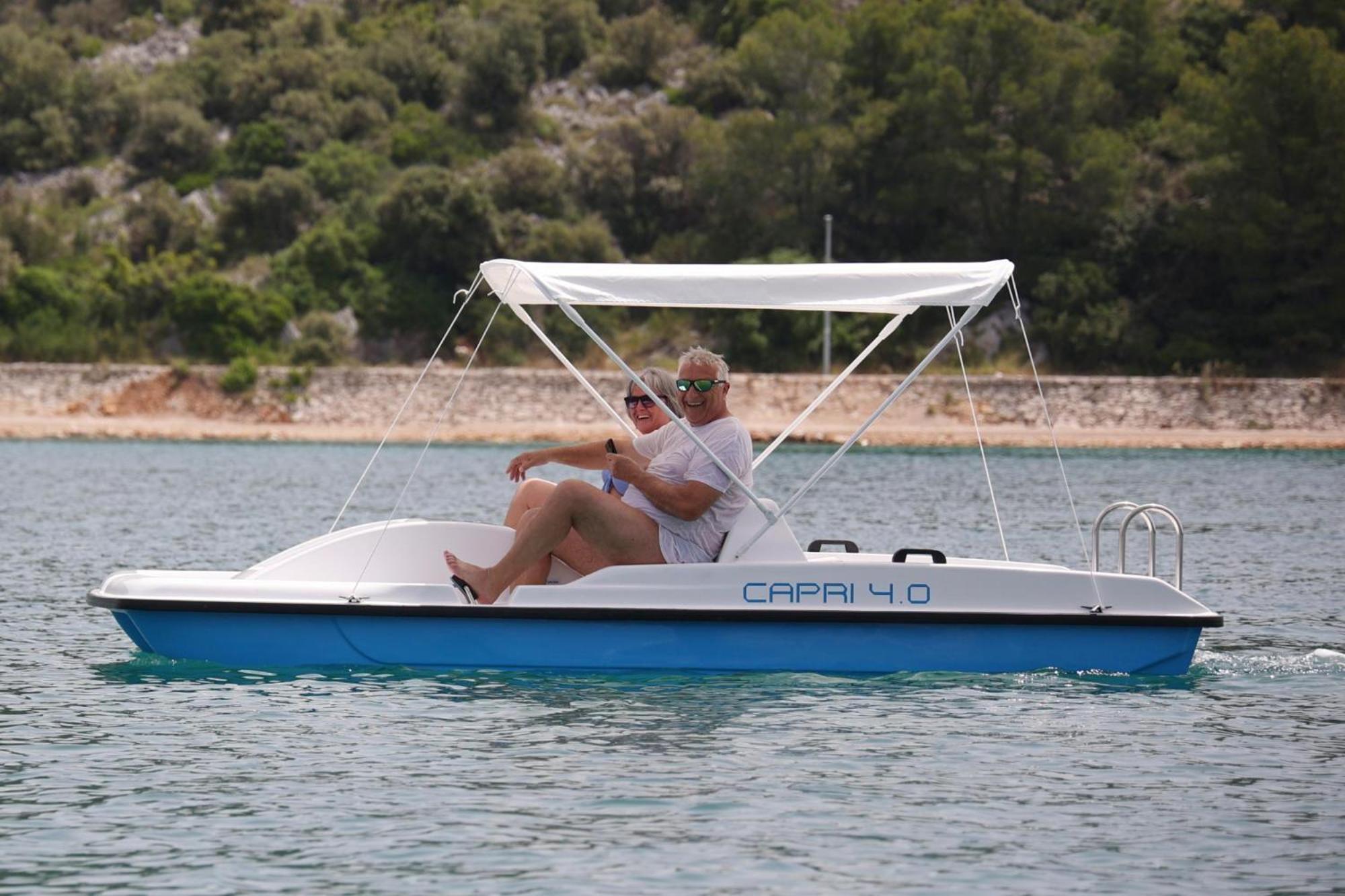Mobilheim Andrea Wunderschoene Ferienwohnung Direkt Am Meer Jezera Esterno foto
